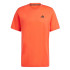 T-shirt Fitness adidas Homme de Train Essentials Feelready Training Rouge