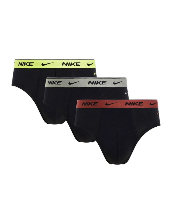 Slip Nike Homme Slip 3Pk Noir/Bleu