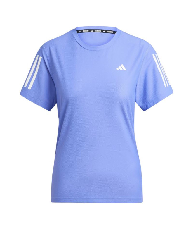 T-shirt Running adidas Femme par Own The Run Blue