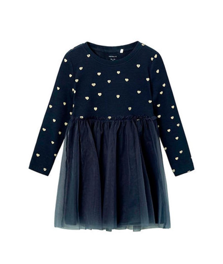 Robe Nommez-le Nmfnadja Dark Sapphire Femme