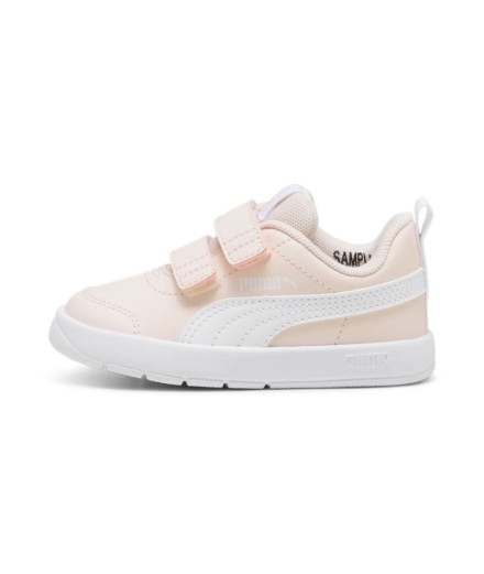 Chaussures Enfant Puma Courtflex V3 V Blanc Rose