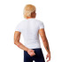 T-shirt Football New Balance de Compression Blanc Homme