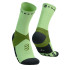 Chaussettes Running Trail Unisexe de Compressport Ultra V2.0 Woodbine/Shadow Lime