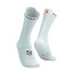 Chaussettes Running de Compressport Pro Racing v4.0 Bike Blanc/Noir