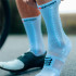 Chaussettes Running de Compressport Pro Racing v4.0 Bike Blanc/Noir