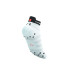 Chaussettes Running de Compressport Pro Racing V4.0 Ultralight Low White/Fluo Red