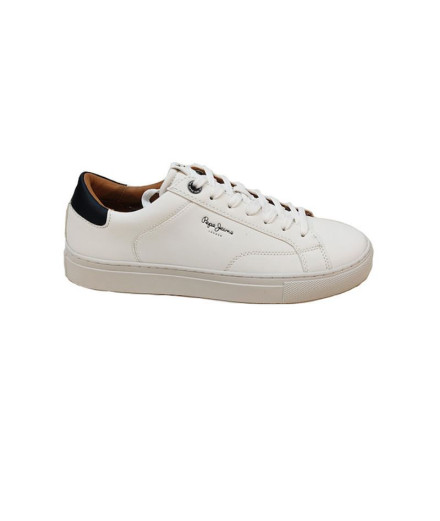 Chaussures Homme Pepe Jeans Joe Basic Blanc