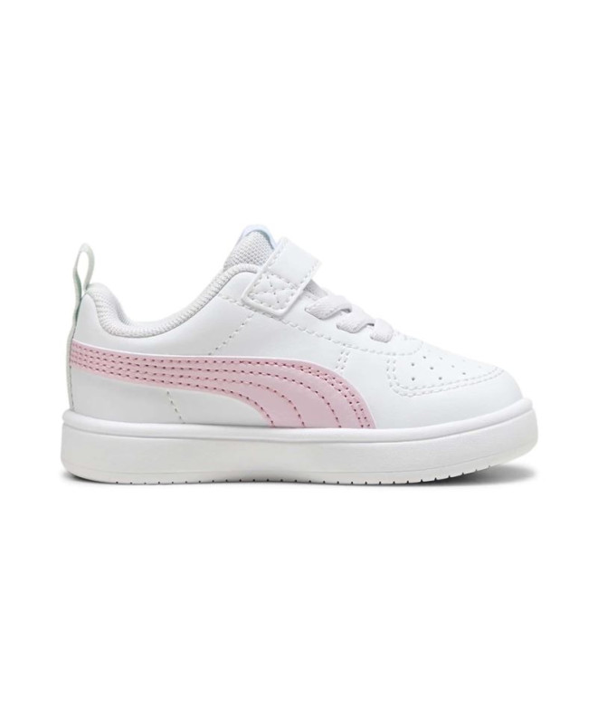 Chaussures Puma Rickie Ac+ Inf, White Rose, Enfant