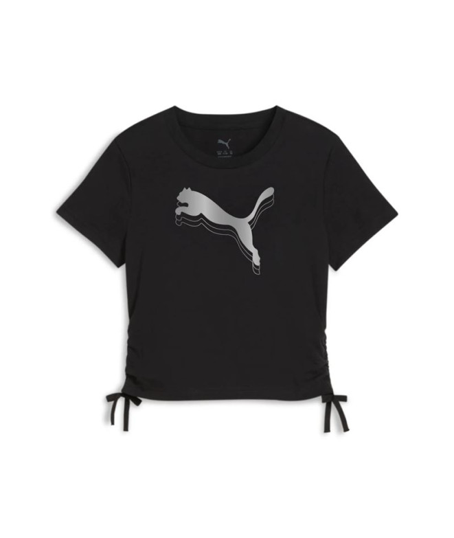 T-shirt Femme Puma Essentials Metallic Knotted...