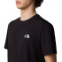 T-shirt Montagne Homme by The north Face Reflective Box Nse Black