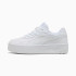 Chaussures Court Femme Puma Lally Skye White