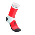 Chaussettes Running Trail Unisexe de Compressport Ultra V2.0 Blanc/Rouge