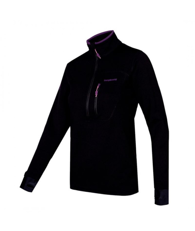 Sweat Trangoworld Trx2 Stretch Wm Pro Noir/Pourpre