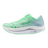 Chaussures Running Mizuno Homme by Wave Rebellion Flash 2 Light Green