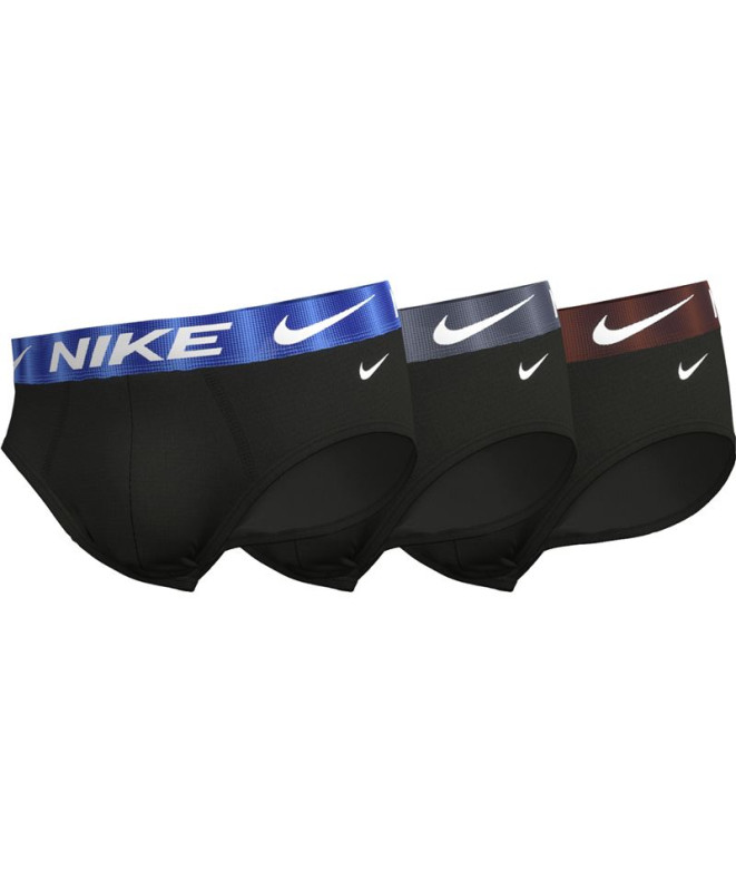 Slip Nike Homme Slip de hanche noir Pack