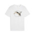 T-shirt Puma Graphics MultipleCat Logo Tee Blanc