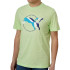 T-shirt Puma Graphics Multiple Cat Logo Tee Green