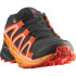 Chaussures Montagne Salomon de Speedcross J Noir/Tomate cerise/Turmeric Enfant