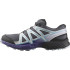 Chaussures Montagne Salomon de Speedcross Turbulence/Ballad Blue/Liberty Enfant