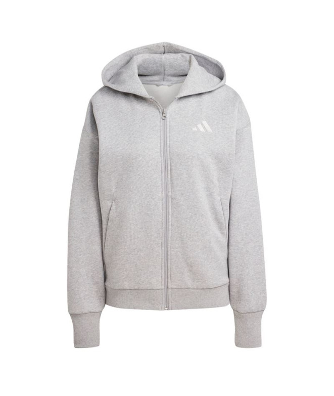Veste adidas Femme All Szn Fleece Full-Zip ie Grey