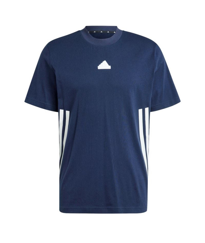 T-shirt adidas Homme Future Icons 3-Stripes Bleu