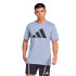 T-shirt Fitness adidas Homme de Tr-Es Fr Logo Violet/Noir
