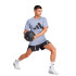 T-shirt Fitness adidas Homme de Tr-Es Fr Logo Violet/Noir