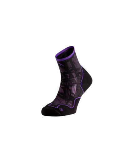 Chaussettes de Trail Lurbel Desafio Blur Four Noir/Violet