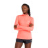 Sweat New Balance Sport Essentials Space Dye Quarter Zip Femme