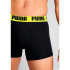 Slip Homme by Puma Everyday Basic 2P Gris Jaune
