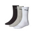 Chaussettes Puma Crew 3P Blanc-Noir-Gris