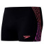 Maillot de bain Speedo Tech Panel Aquashort Homme Noir/Sable Corail
