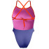 Maillot de bain Speedo Solid Tie Back Femme Bleu