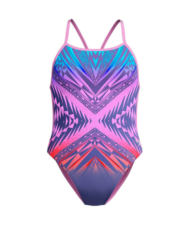 Maillot de bain Speedo Placement Digital Vback...