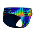 Maillot de bain Speedo 8cm Allover Digital Brief Homme Pahala Geo -Marine
