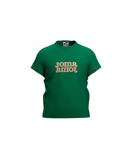 T-shirt Joma Manches Courtes New Metaverse Enfant Verte