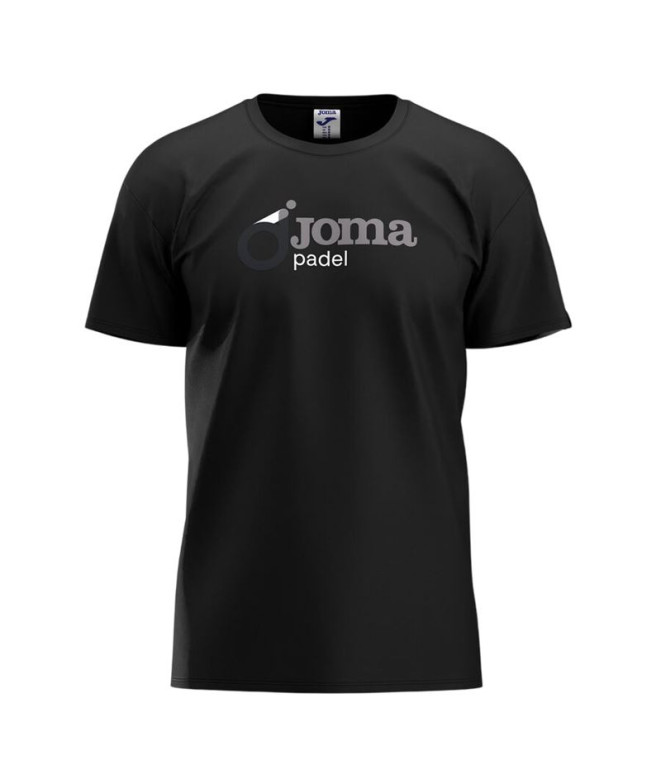 T-shirt de Tennis Joma Torneo Homme Noir