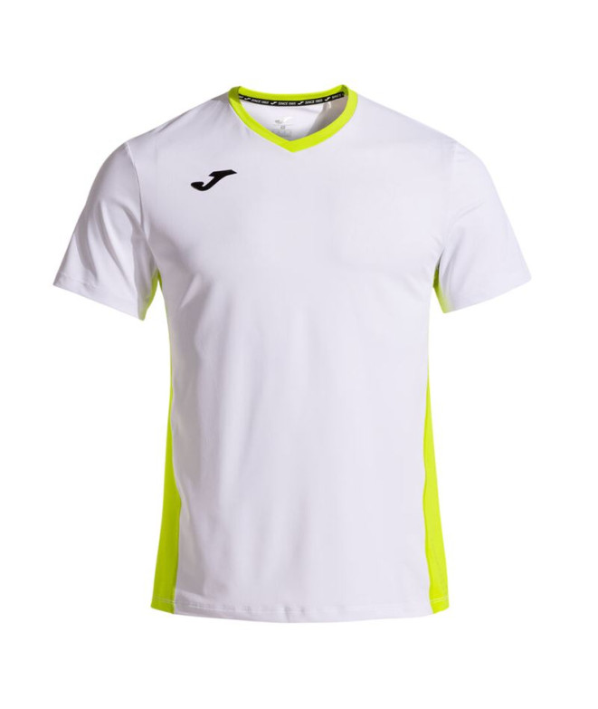 T-shirt de Tennis Joma Court Homme Blanc/Vert