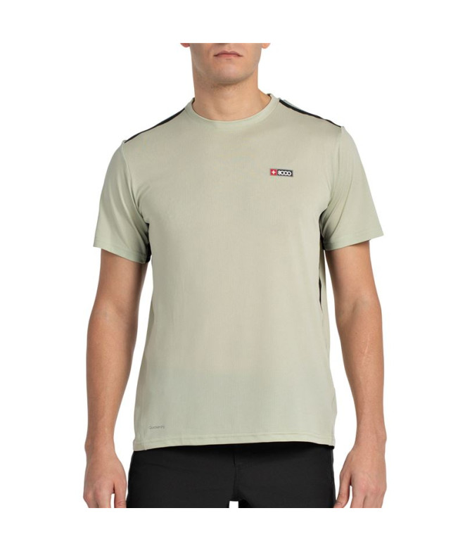 T-shirt de Montagne + 8000 Turqui Homme Gris...