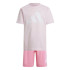 Ensemble adidas Lk Big Logo Enfant Rose