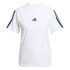 T-shirt adidas 3Bandas Sj Femme Blanc/Noir