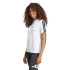 T-shirt adidas 3Bandas Sj Femme Blanc/Noir