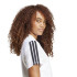 T-shirt adidas 3Bandas Sj Femme Blanc/Noir