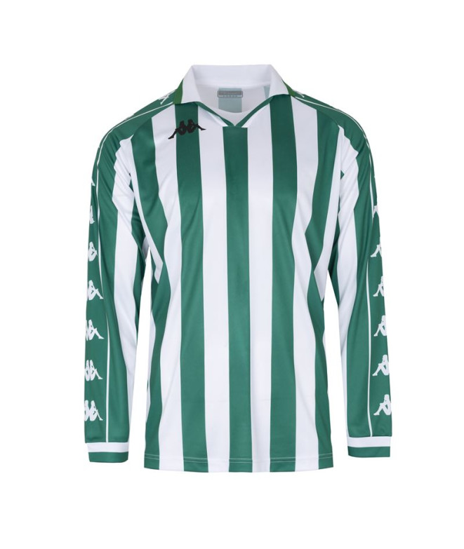 T-shirt de Football Kappa Onso Vert/Blanc