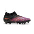 Bottes de football Puma Future 8 Match Fg/Ag Enfant Noir/Blanc/Rouge