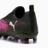 Bottes de football Puma Future 8 Match Ll Fg Enfant Noir/Blanc/Rouge