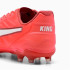 Bottes de football Puma King Pro Fg/Ag Rouge brillant/Blanc/Rouge