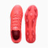 Bottes de football Puma King Match Fg/Ag Rouge/Blanc