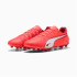 Bottes de football Puma King Match Fg/Ag Rouge/Blanc