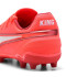 Bottes de football Puma King Match Fg/Ag Enfant Rouge/Blanc